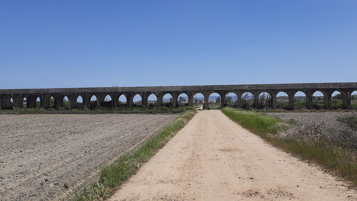 Aquaduct bij Madrigalejo